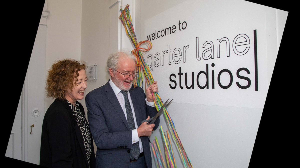 We were delighted to welcome Minister for Nature, Heritage & Electoral Reform, Malcolm Noonan TD, to our official Garter Lane Studios building launch on Friday 3 May 2024 at 5 O'Connell Street. A momentous occasion for the  Board, Management Team and Staff. Image:  John Power