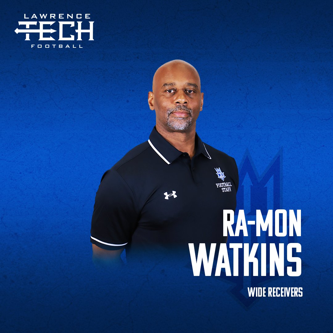 LTU Football Coaching Staff Update Ra-Mon Watkins - Wide Receivers Coach @rwatkins38 🔱 More announcements coming soon. #SetTheStandard #cuLTUre #WeAreLTU