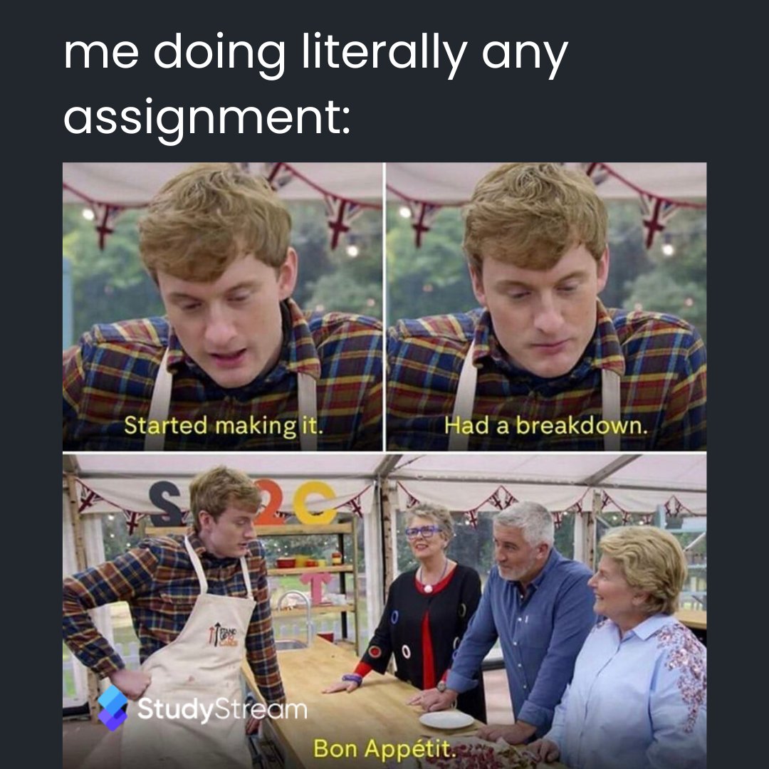 StudyStream_'s tweet image. bon appetit 🧑‍🍳