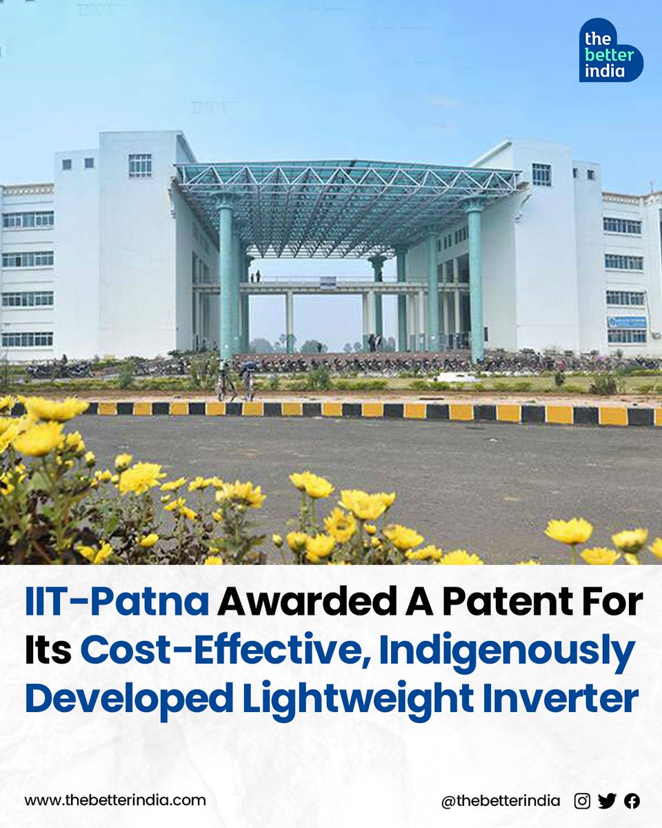 Bulky inverters make our already fast-paced lives more difficult. The Indian Institute of Technology-Patna (IIT-Patna) has introduced a solution!

#inverter #renewableenergy #sustainability #madeinindia #innovation #IIT