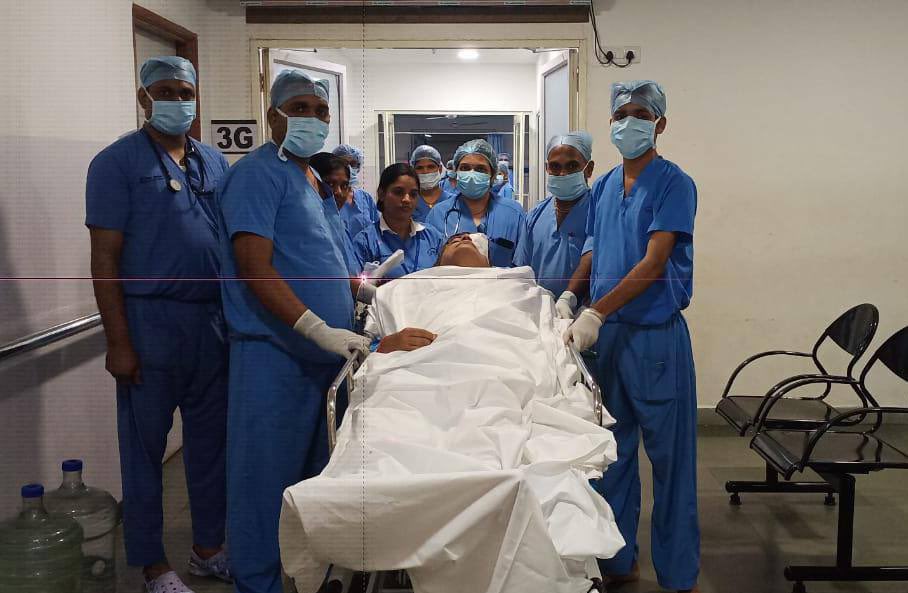 UPDATE: The Surgery was successful. He is currently under medical observation. Our prayers to Prabhu Baladev Ju for his speedy recovery and return to campaign. With his blessings he will soon be fine 🙏🙏