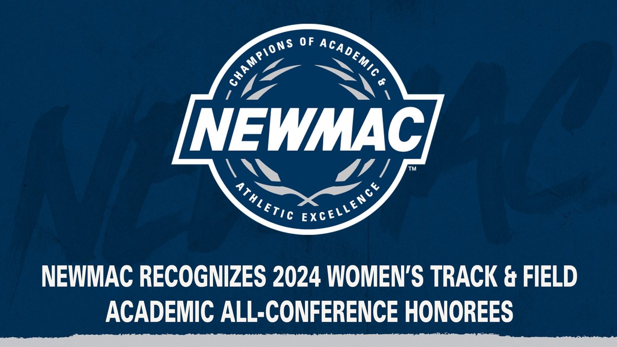 Congratulations to the 180 student-athletes who were honored on the NEWMAC Women's Track & Field Academic All-Conference team! Honorees ➡️ ow.ly/CcKz50RvNIW #GoNEWMAC // #WhyD3
