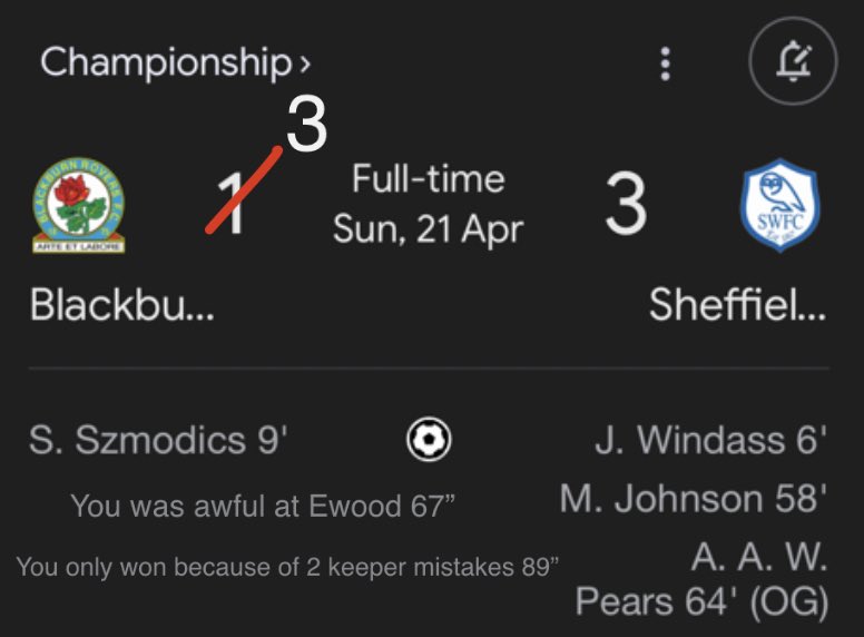 Call it a draw ? #swfc #brfc