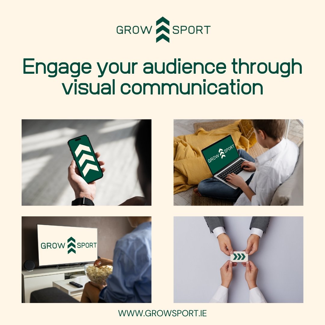 Captivate Your Sports Clubs with Visual Communication! 
#Letsgrowtogether #GrowSport #SportsConsultancy #GameChangers #SportsManagement #BrandRecall #VisualConsistency #BrandIdentity