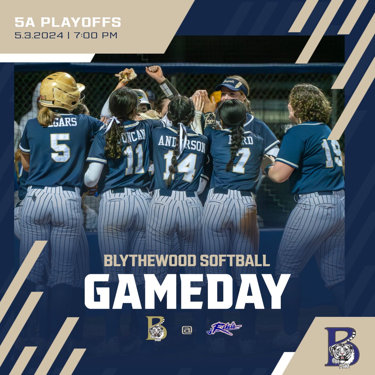 Bengals will head to Byrnes today for Game 2 of playoffs!