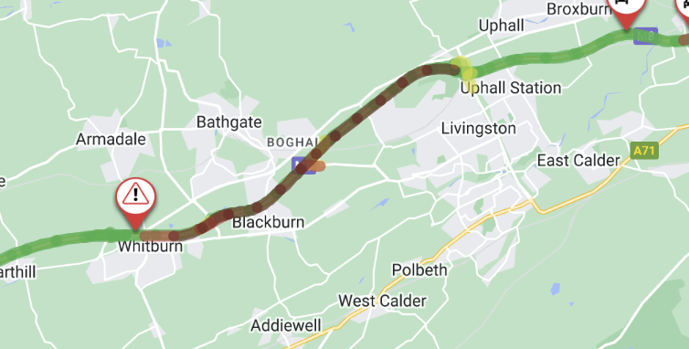 Traffic Scotland tweet media