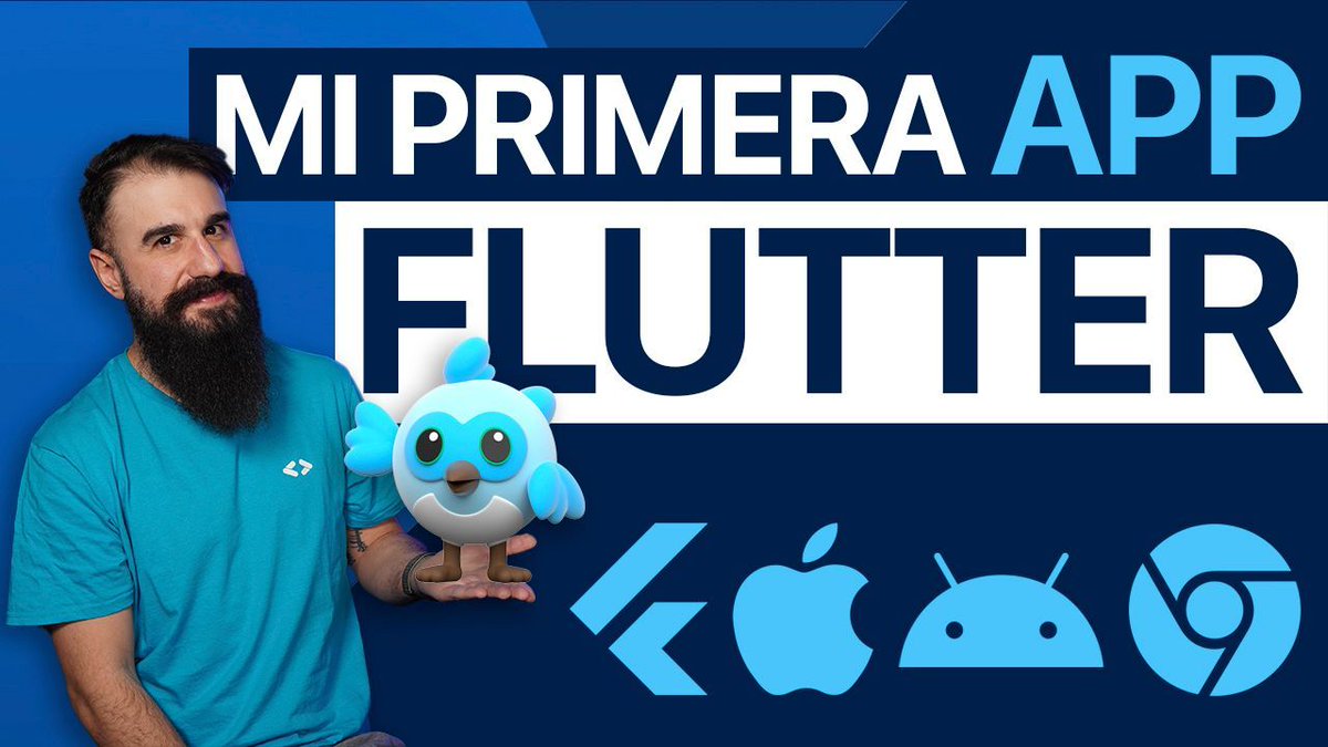 Crea tu primera App multiplataforma utilizando Flutter.

Este es mi tutorial de primeros pasos en el que desarrollamos nuestra primera aplicación Android, iOS y Web desde cero. Todo con una única base de código.

🐦 youtu.be/7N-wDxe18PA