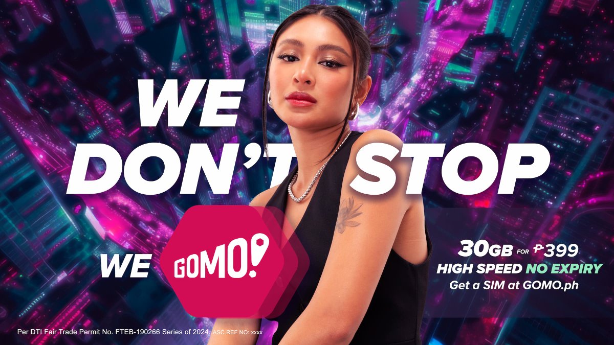 GOMO PH taps Nadine Lustre as the brand's newest face
READ: pinoytechsaga.blogspot.com/2024/05/gomo-p…
.
#GOMO #GOMOPH #WeDontStop #WeGOMO #NadineLustre