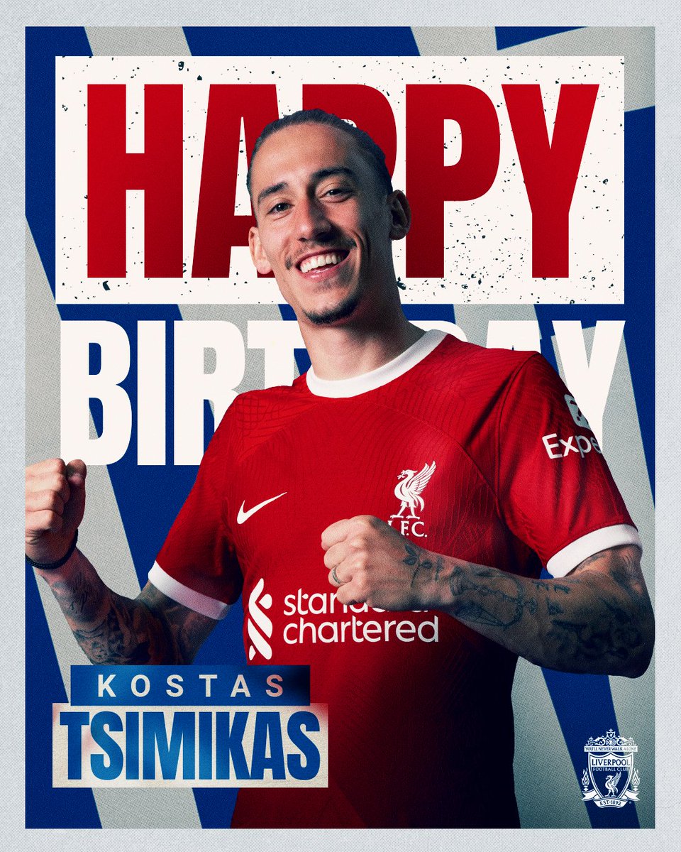 Happy birthday to our Greek Scouser 🇬🇷🥳