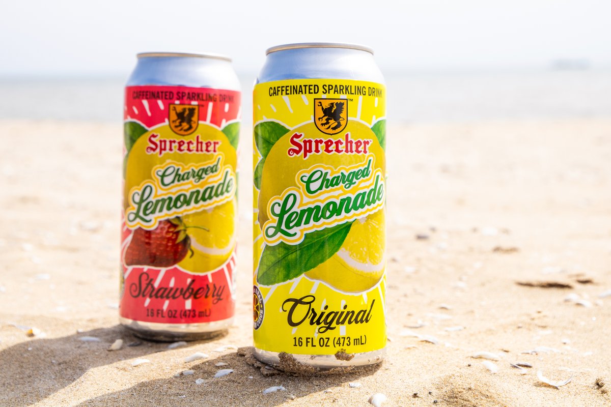 🍋 FREE SAMPLES of our lemonades today at 2PM outside of the Sprecher Gift Shop! 🍋 Stop by and try Sprecher Lemonades, Charged Lemonades, and Ooh La Lemin.
