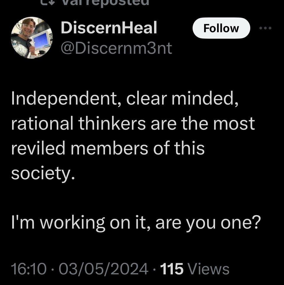 People who say viruses don’t exist aren’t reviled, normal people just think you’re idiots and people will make fun of you like they do with flat earthers. It’s your ego that calls this being reviled as a coping mechanism.