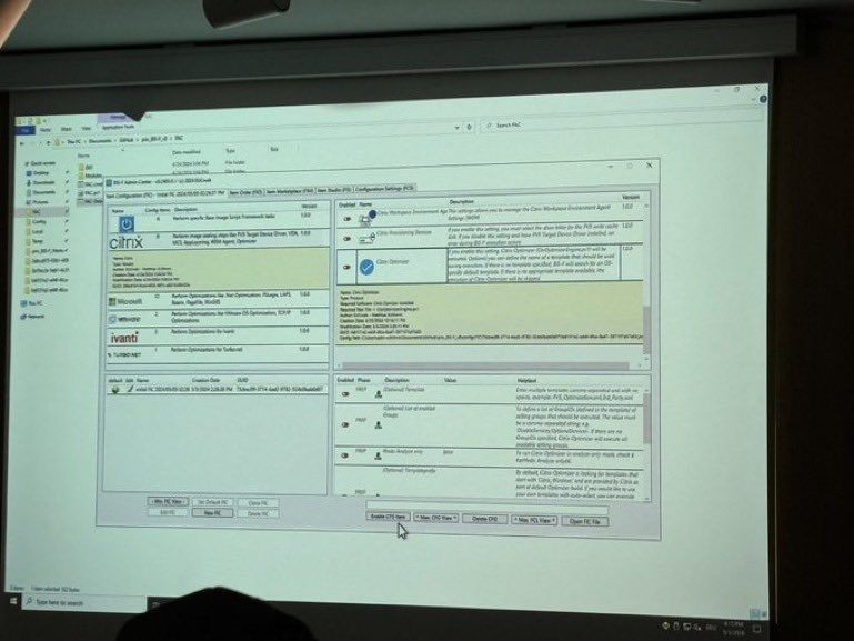 Matthias Schlimm (@matthiasschlimm) on Twitter photo Sneak Peek of the new #BISF v8 at <a href="/E2EVC/">E2EMVC EUC Ai Virtualization Cloud Conference</a> with fresh new “Framework Admin Center” .. more too come in the next couple of months Sneak Peek of the new #BISF v8 at <a href="/E2EVC/">E2EMVC EUC Ai Virtualization Cloud Conference</a> with fresh new “Framework Admin Center” .. more too come in the next couple of months