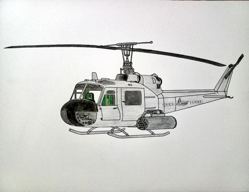 Patapatapata 🚁✍️🏻 #UH1