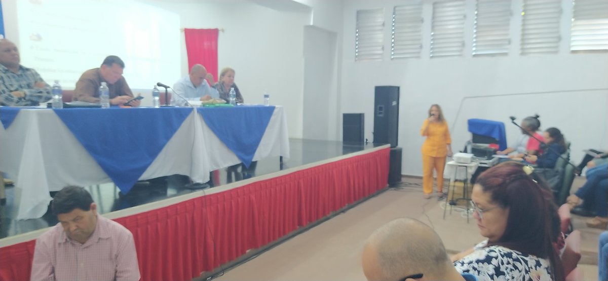 Se hace un análisis informe de Balance del #PCC de la Universidad de Matanzas por parte de la Secretaria General del Comité @BaujinPerez. @CubaMES @davidlahera1 @mariofsabines