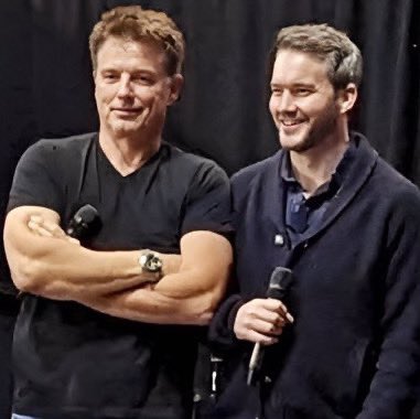 -Reunited - 

John and Gareth at Comic Con North East in April

#friendshipFriday