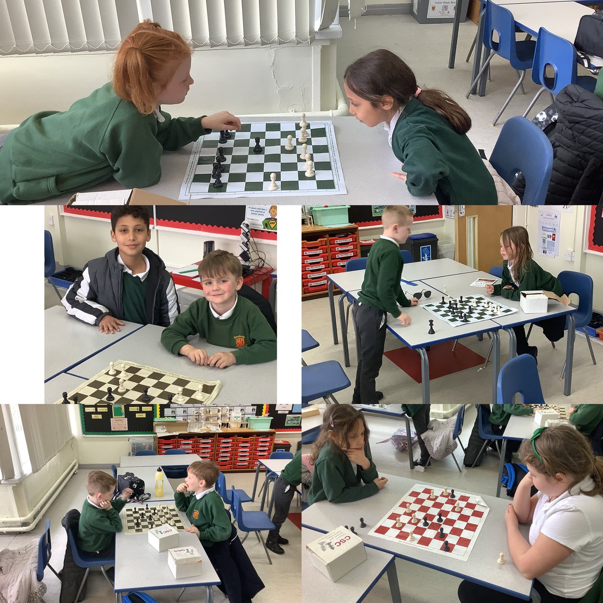 The first session of chess club got off to a great start. We learnt about the board and the pawns. We played games using only pawns. ♟ Look at the concentration on those faces! @broadwayjuniors