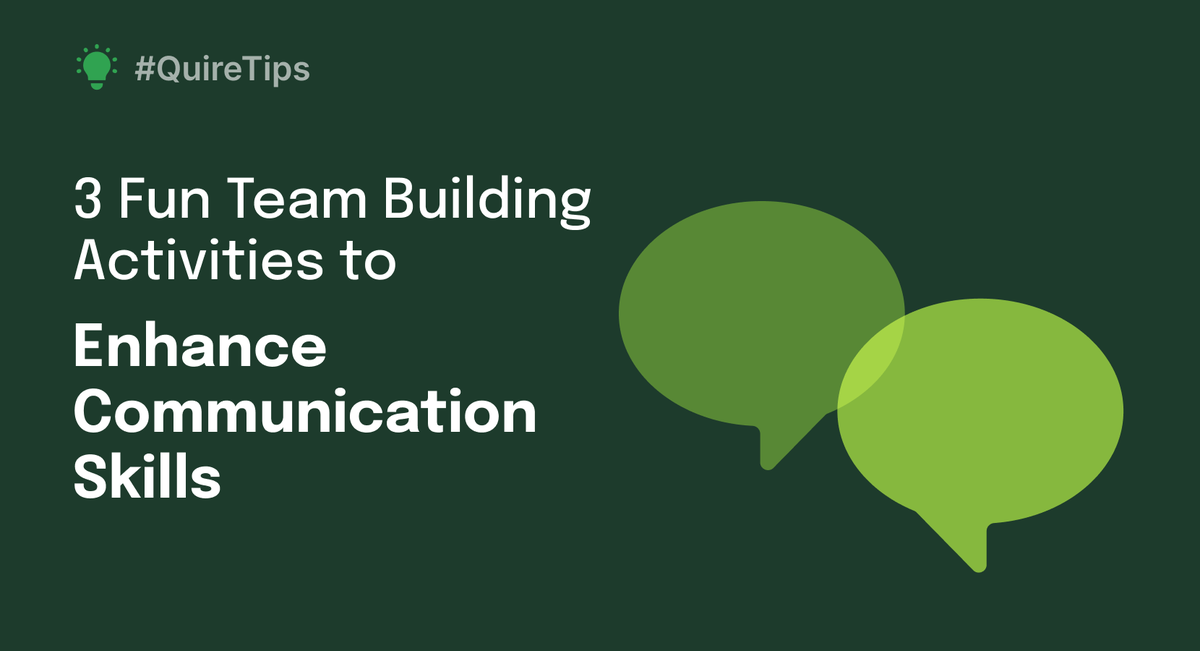 quire_io's tweet image. Spark synergy in your team with these playful communication-boosting exercises! 👉 Which one will you add to your next team meeting agenda? 👀

#teambuilding #teambuildinggames #collaboration #team #gametime #teamwork #employeeengagement #productivitytips #professionaldevelopment