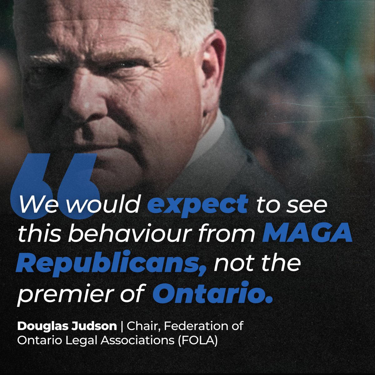 Premier Ford grew tired of losing so many courts cases, so he made it easier to appoint Conservative judges in Ontario.