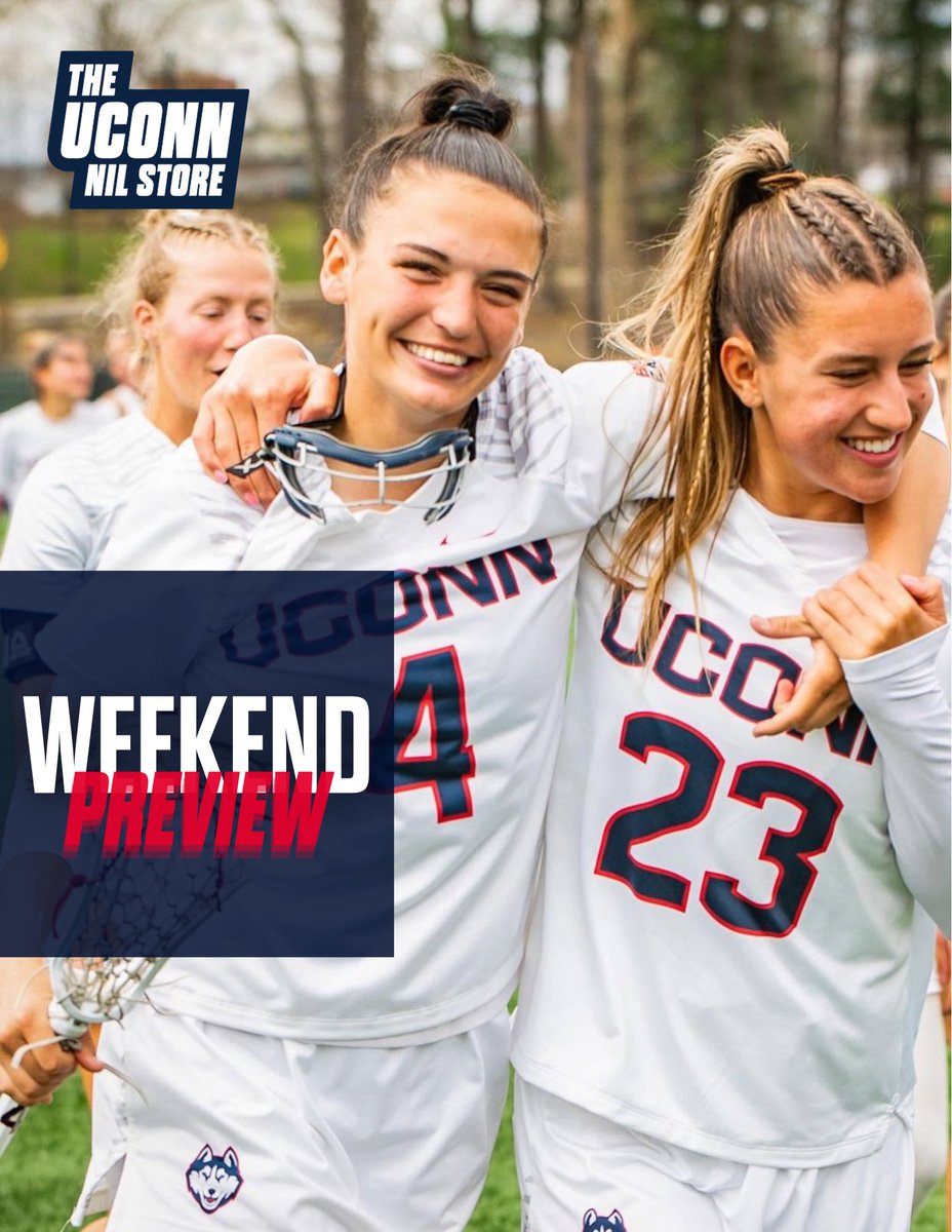 The Huskies advance in the Big East Championship! The women’s lacrosse team will be playing Denver this Saturday at 12:00 PM! 🥍 #uconn #uconnwlax