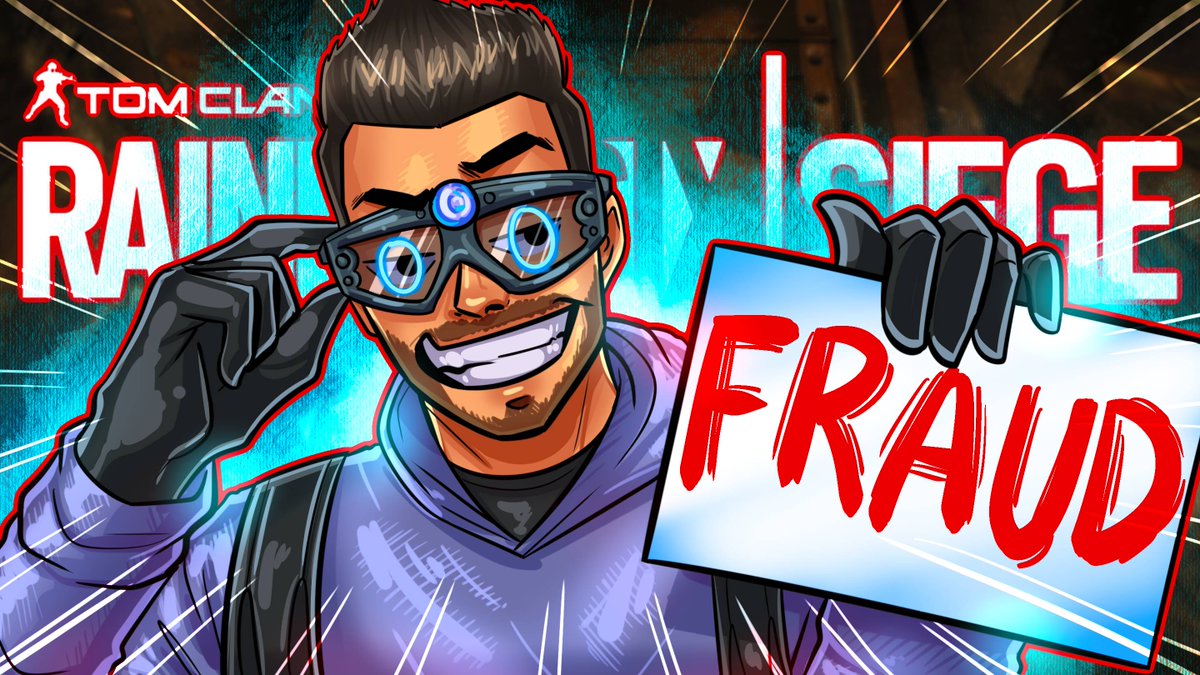 New video!

Thank you to @Pranali_art for the amazing thumbnail as always :D 🙏💙
(Lynx this is for you)
#RainbowSixSiege #R6Community #WeR6Community 

Becoming a FRAUD In Rainbow Six Siege...
youtu.be/f5wtJdrK6c8