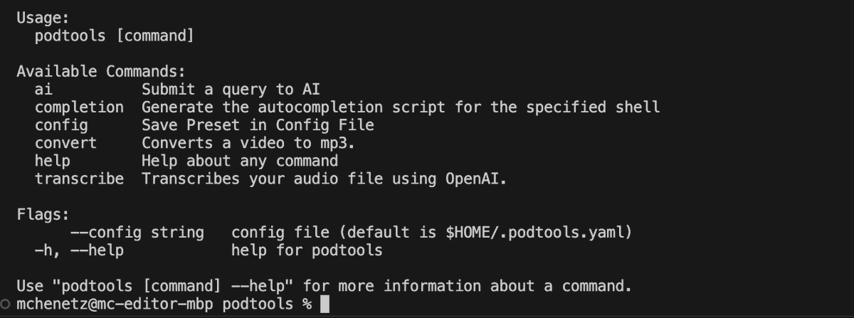 Created a new #opensource #AI tool for converting your videos into audio, transcribing them and then auto generating whatever you want from #OpenAI. #podcast @OpenAI This was created out of frustration when i would have to do all these things manually. Now i have a batch