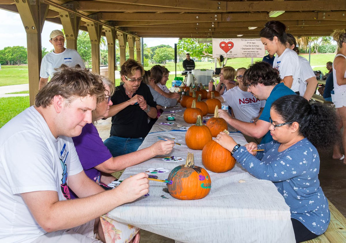 Getting creative at our pumpkin painting event! .

Children's Health And Mentor Program Inc. (dba CHAMP)
myychamp.com
brettc@myychamp.com
561-308-3305
.
#CHAMP #ChildrensHealthAndMentorProgram #SpecialNeeds #NonProfit #SupportSpecialNeeds #SpecialNeedsKids #SpecialN...