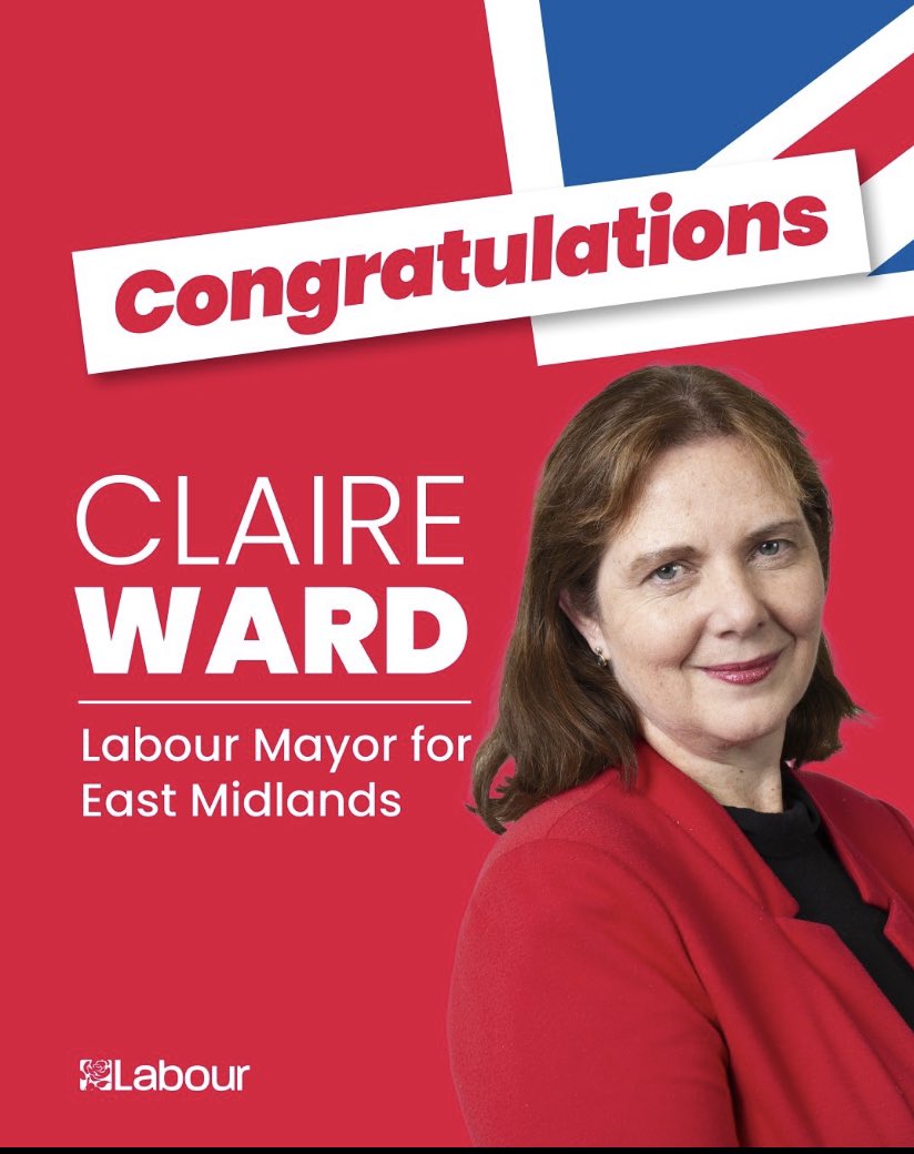 Congratulations to Claire Ward