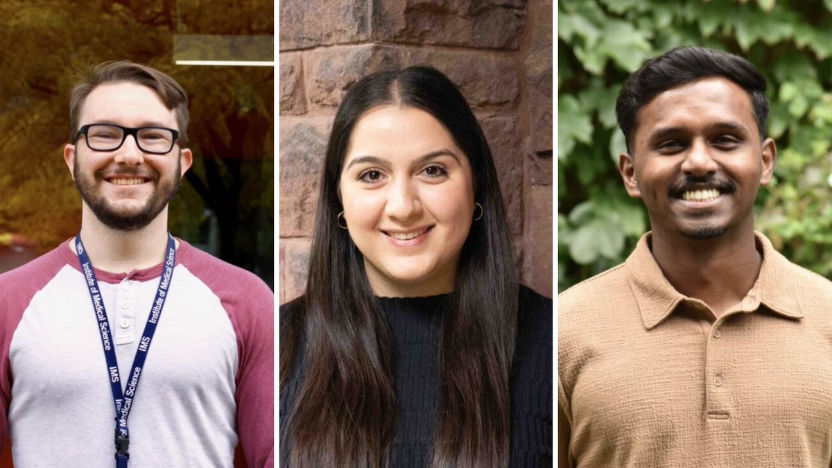Congratulations to IMS PhD Candidates @_AlexBoshart, @_NairyKh and @Sajeevan97 for receiving the 2024 Roncari Prize for making significant contributions to the academic experience of IMS graduate students. ims.utoronto.ca/roncari-prize