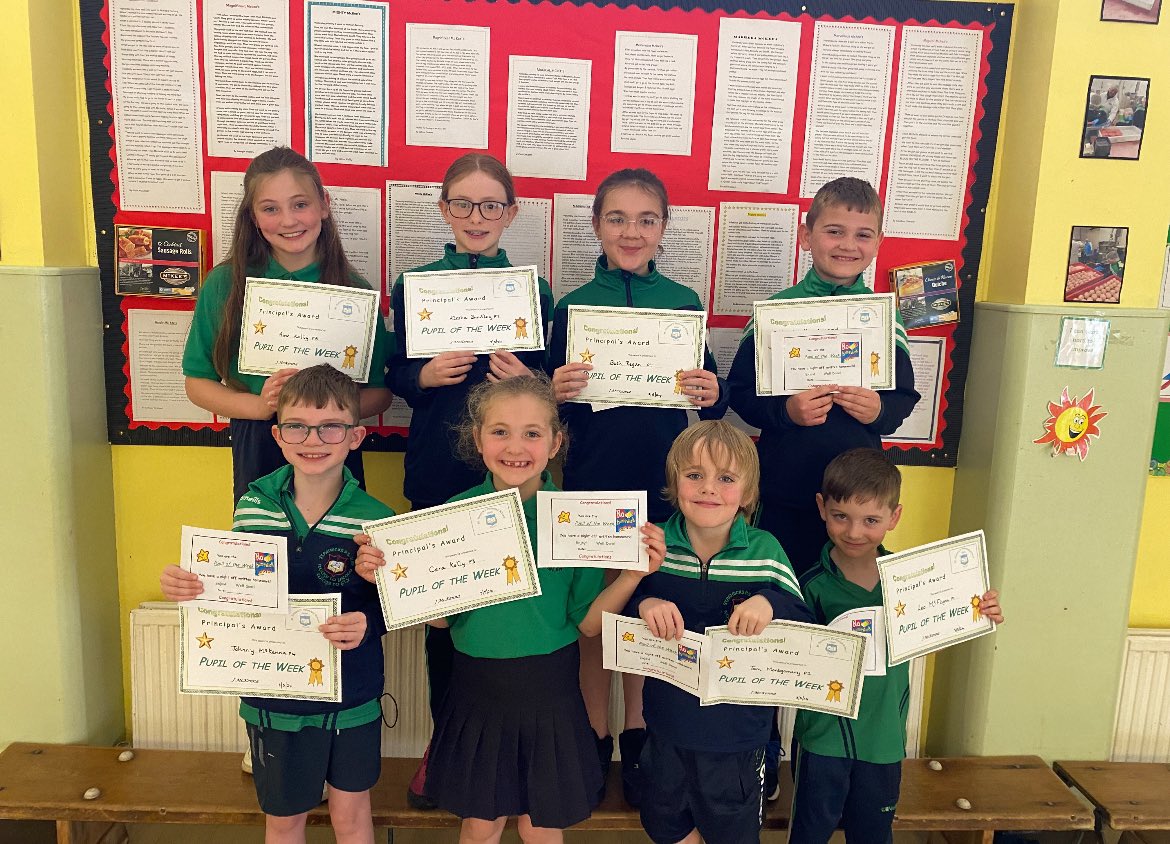 It’s nothing but the biggest of smiles from all our Pupil of the Week winners. Well done to everyone 👏