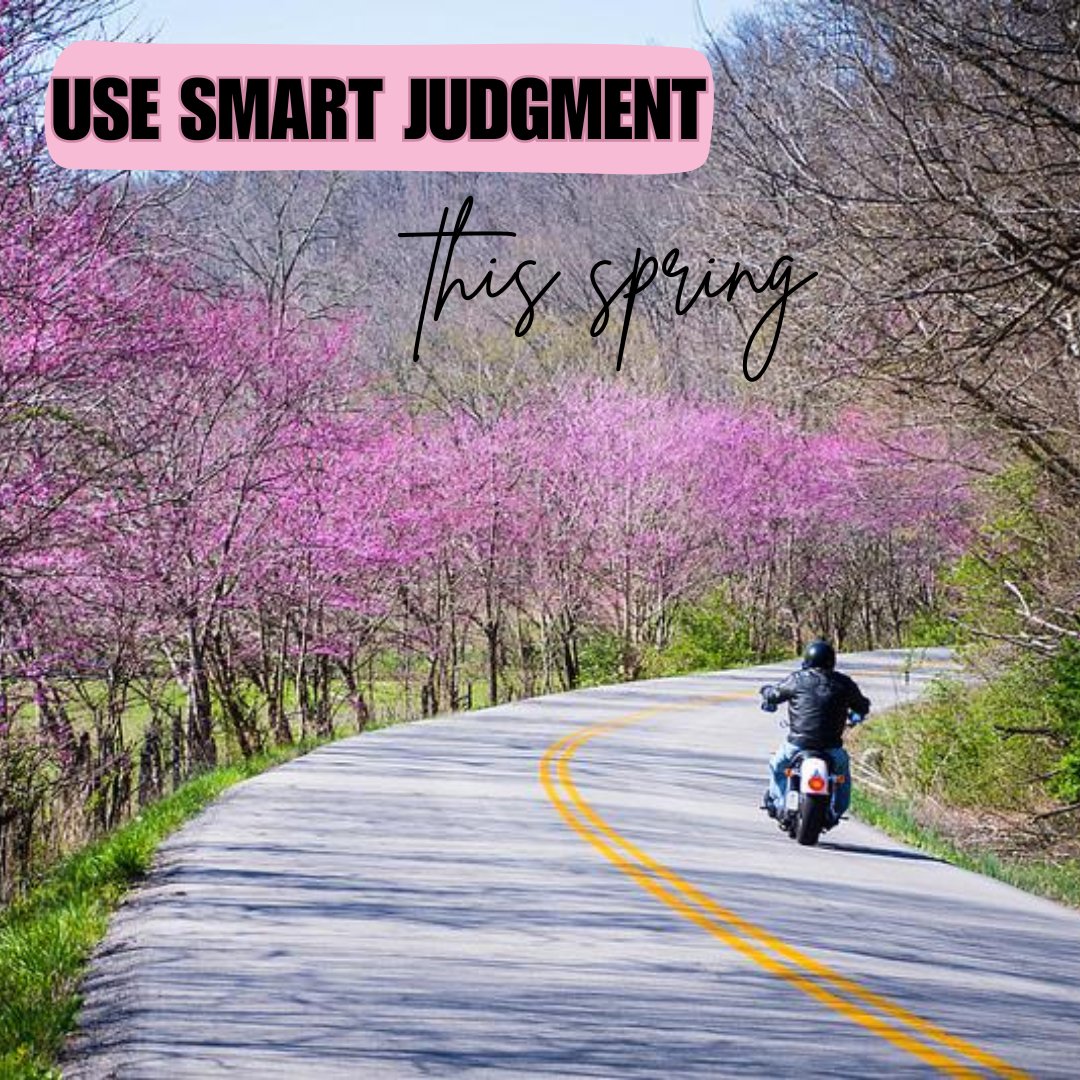 Conditions can change on the road at a moment’s notice. Always use Smart Judgment when you’re on your bike!  #JerseyDrives #MotorcycleAwarenessMonth