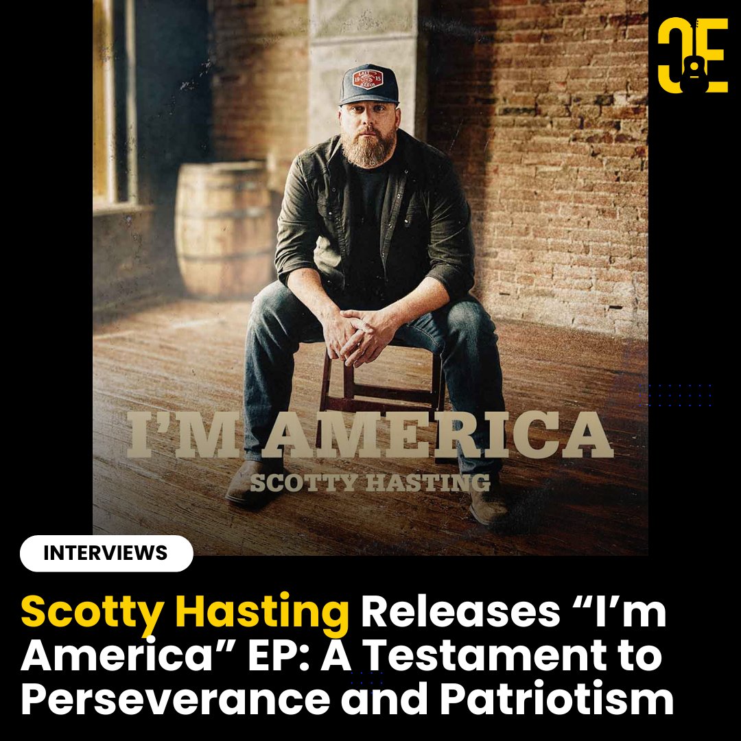 🎶 Scotty Hasting’s new EP, 'I'm America,' is out now! 🇺🇸 Join us on a journey of resilience and patriotism as Scotty shares his inspiring story through music. #ScottyHasting #ImAmerica #NewMusic #newcountrymusic #VeteransSupport #ExclusiveInterview 🎵✨ bit.ly/3wnAZrN