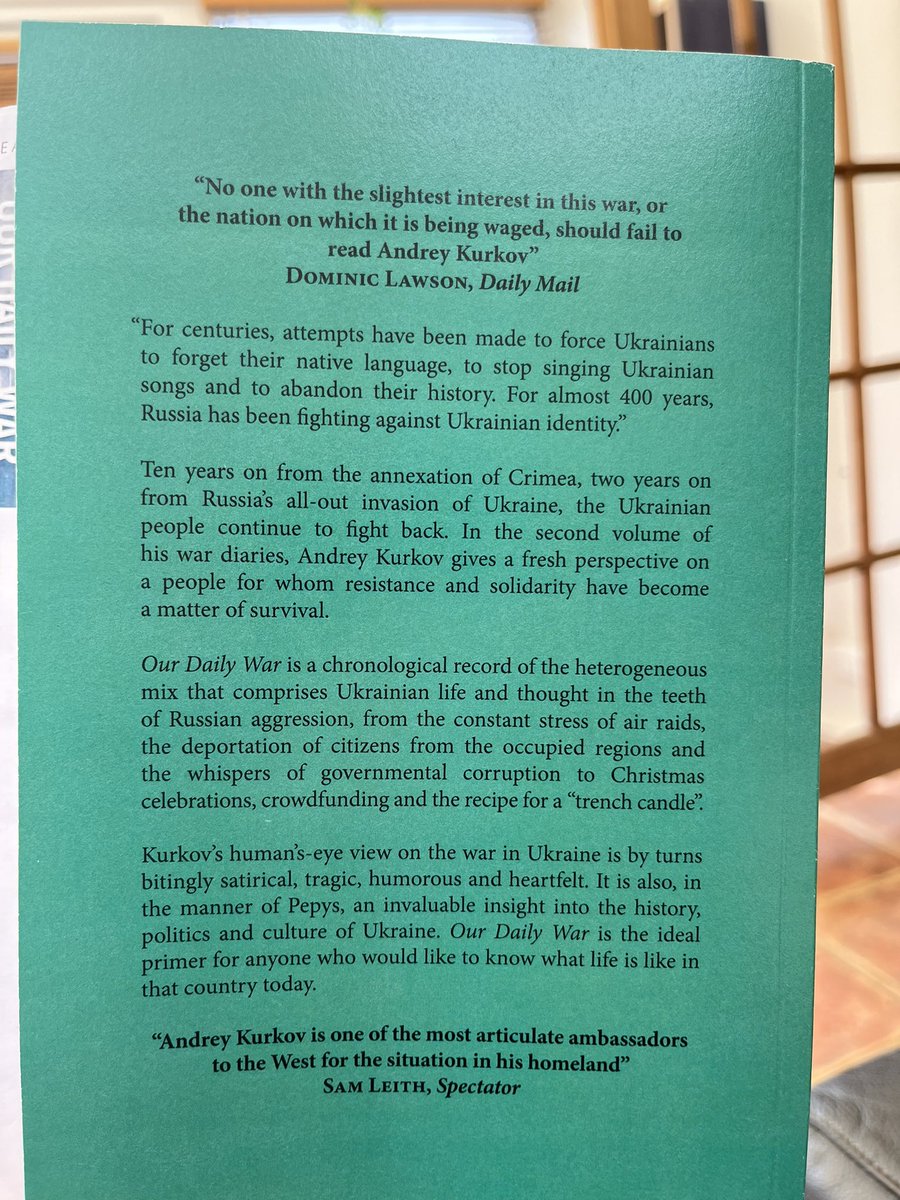 Wonderful to receive this from a new press founded by the irrepressible & energetic Christopher MacLehose. Sheer quality & a fantastic new company logo for Open Borders Press. This will fly. #andreykurkov #Ukraine  @JohnSandoe @Dauntbooks @ToppingBooks #independentbooksellers