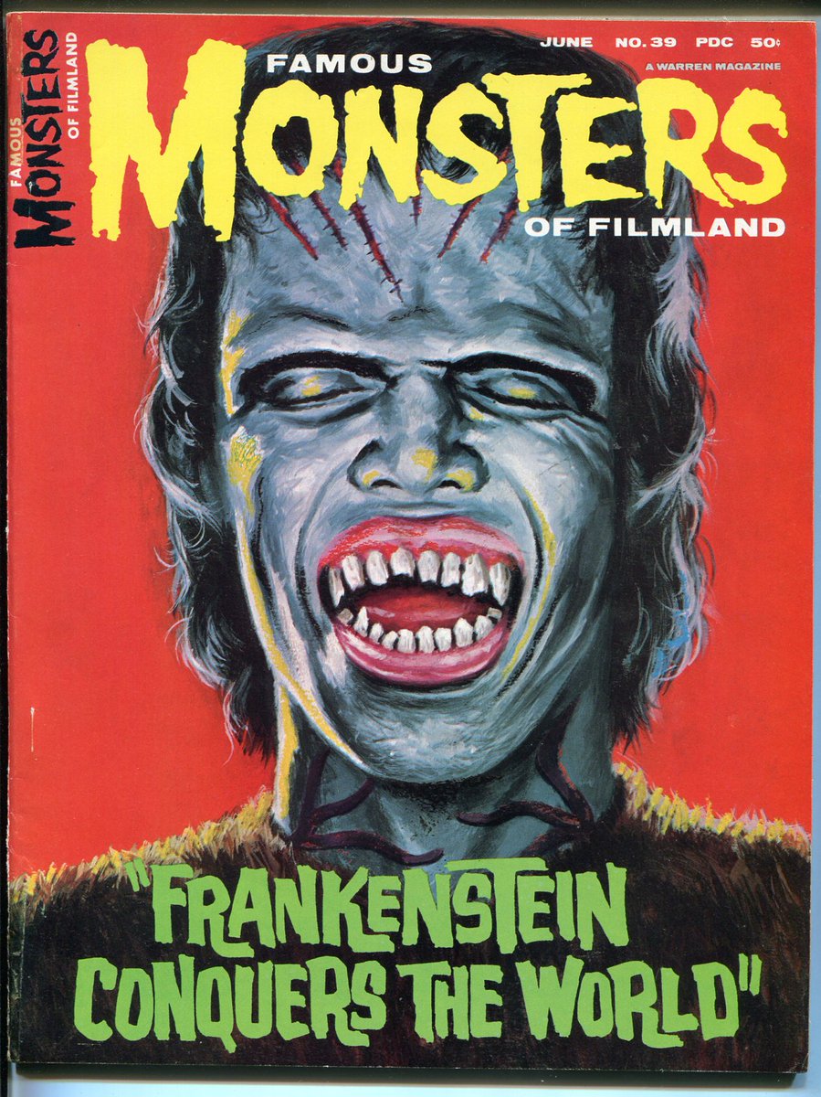 Feeling conquered? Power up × 2 with ##FrankensteinFriday and #FamousMonstersFriday.