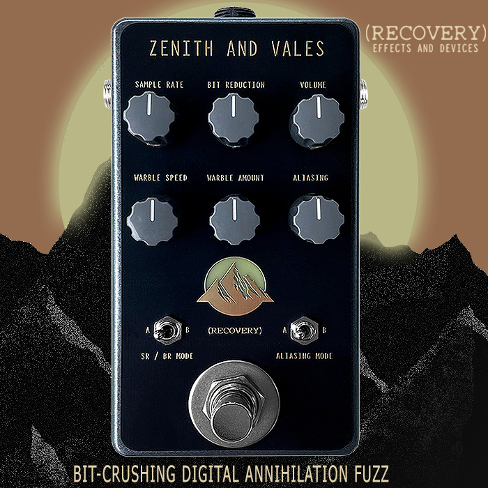 Recovery Effects' Zenith and Vales Bit-Crushing Digital Annihilation Fuzz is a glorious sounding wave of beautiful destruction - guitarpedalx.com/news/gpx-blog/… @recoveryeffects #recoveryeffects #recoveryeffectszenithandvales #zenithandvales #zenithandvalesbitcrusherfuzz #bitcrusherfuzz