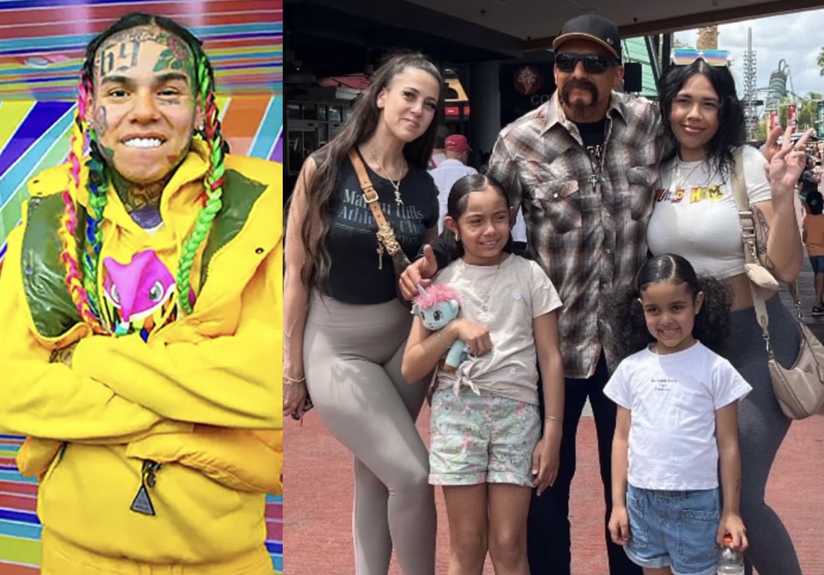 SteveWillDoIt took 6IX9INE’s family to Universal Studios: “I really wanted to be the dad for the day so I went Mexican”