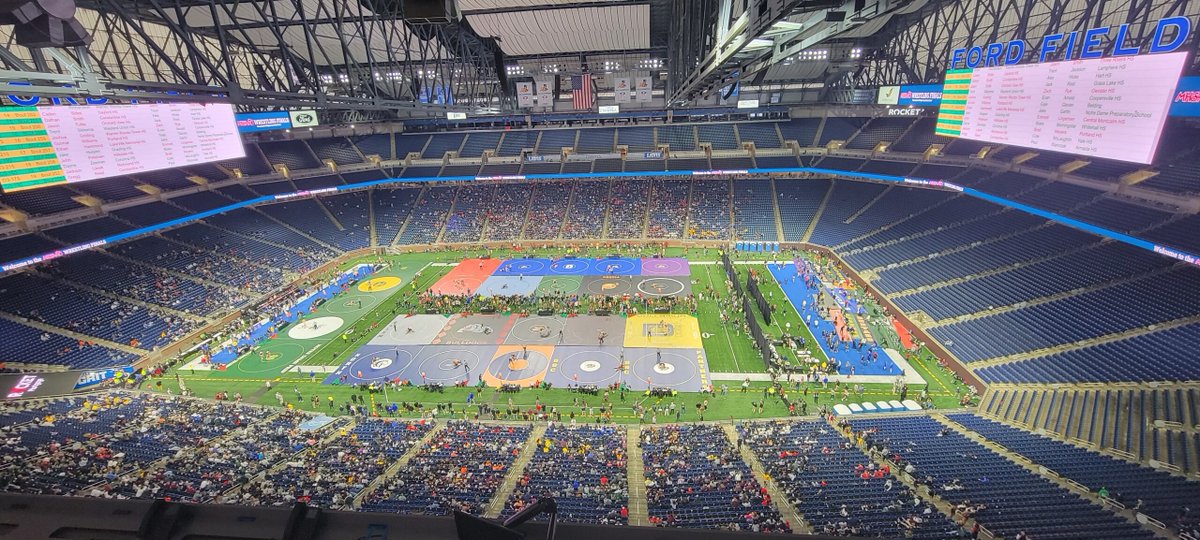 USAWrestling's tweet photo. We had a great time in Michigan at the State Championships! The best wrestlers, teams, and clubs in the country rely on @Dollamur mats for practice rooms and competition floors. The #Dollamur Wrestling Spring Sale is happening now until 5/31! Official Mat of USA Wrestling. #ad https://t.co/nrIjRFqgIW