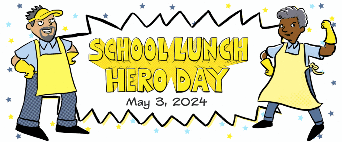 Happy School Lunch Hero Day to our incredible Student Nutrition Services staff! From nutritious meals to friendly smiles, they keep our students fueled and happy. Thank you for all you do to make a difference in our school community!

#PathwaytotheFuture #SchoolLunchHeroDay