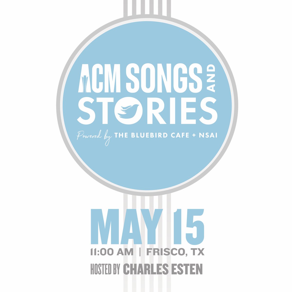 I’m hosting the @ACMawards Songs & Stories Powered by @BluebirdCafeTN & NSAI! Grab your tickets now at seatgeek.com/acm-songs-stor…