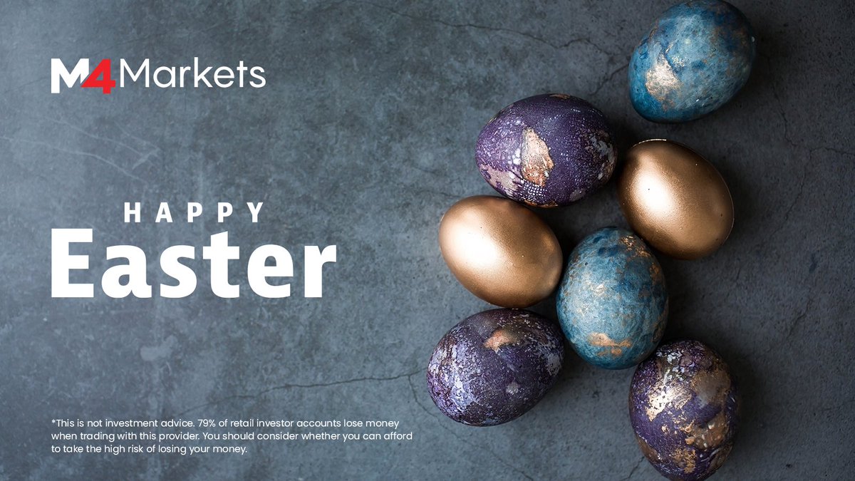 To all who celebrate, warm wishes for a wonderful Orthodox Easter filled with joy, peace, and renewal!

#m4markets #m4m #onlinetrading #financialmarkets #easter #easterwishes