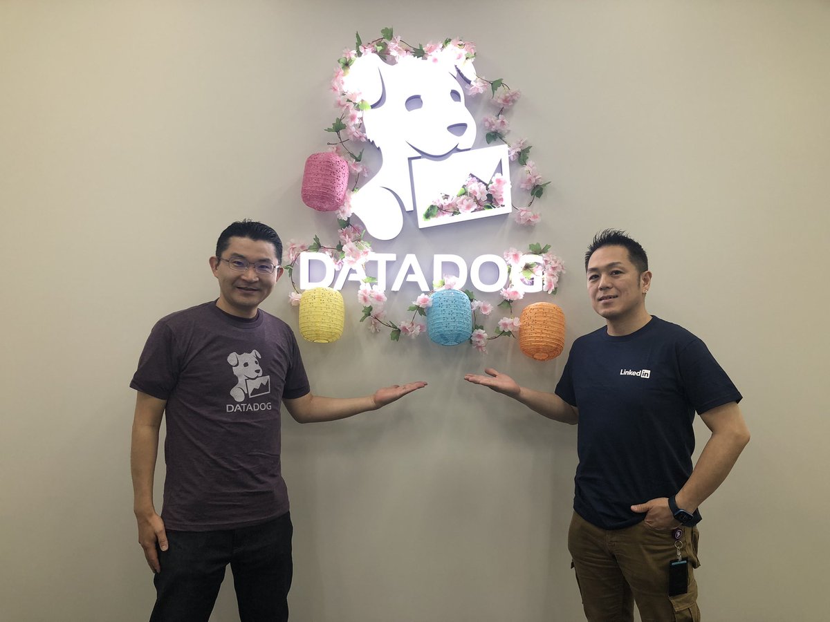 LinkedIn東京オフィス、東京駅丸の内ビルのご近所！Datadog さんのオフィスを訪問。景色良し、綺麗でセミナールームも大きな素敵すぎるオフィスでした。DevRel、Haginoさんありがとうございました！#datadog #LinkedIn