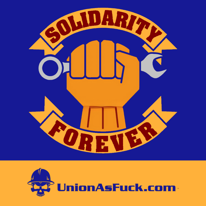 #SolidarityFriday
#UnionAsFuck #UnionAF #UnionAFLocal69