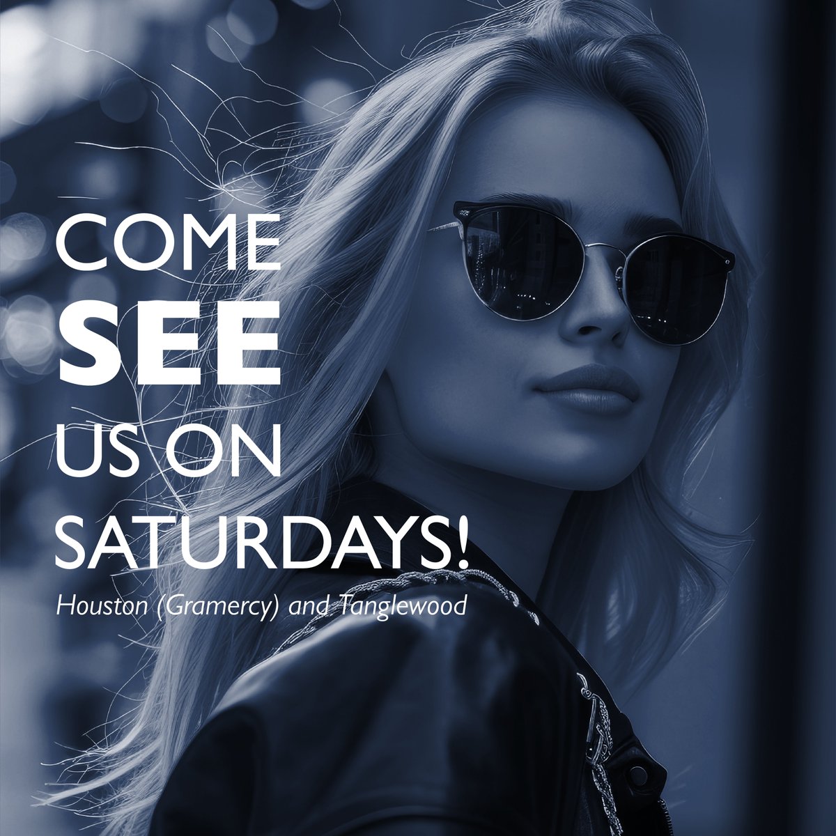 Transform your Saturdays into style adventures! Join us and elevate your eyewear game every week. Our expert team of opticians are eager to offer personalized fittings and unveil the latest in stylish frames! 👓✨ 

#EyeCare #WeCare #SeeTheDifference