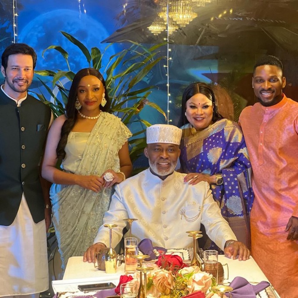 Wow 🤩 Nollywood stars ⭐️ RMD, Tobi Bakre, Sola Sobowale and Rahama Sadau feature in new Bollywood movie.