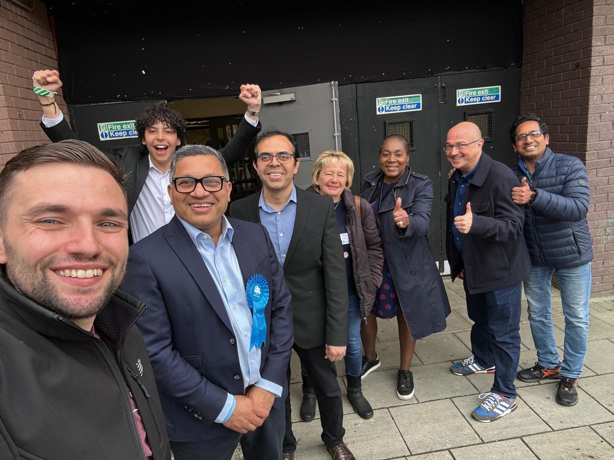 Team Harrow at the count! 
@HarrowWestCA 
#LondonElections2024 
#ConservativeParty