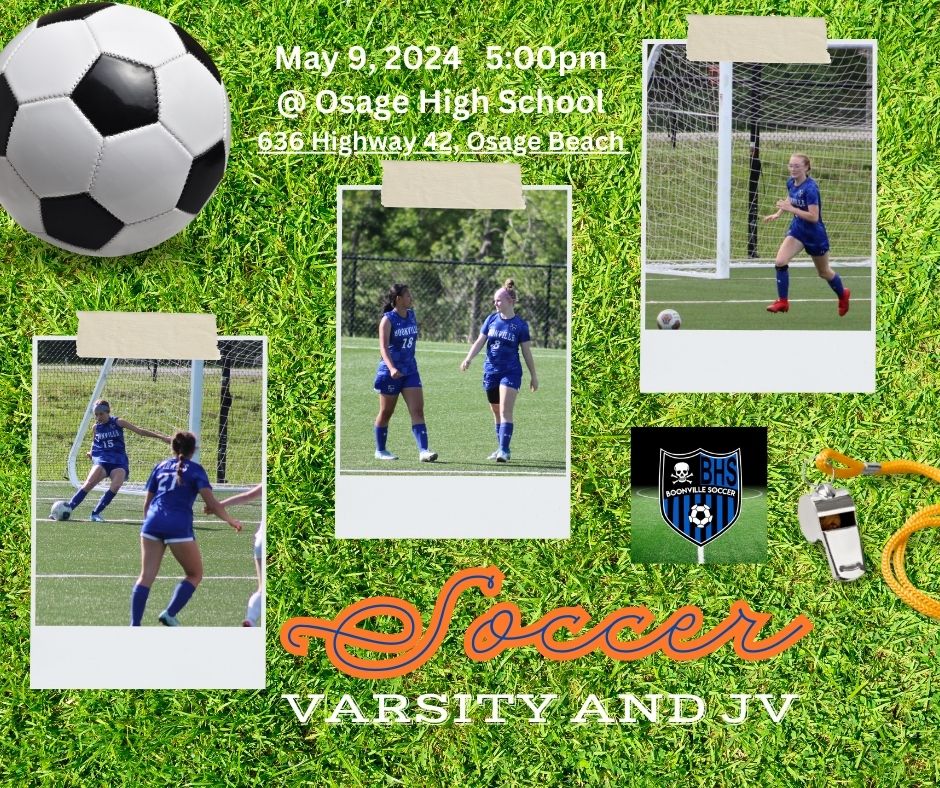 ⚽☠💙 It's the last regular season game for your Lady Pirates!   Cheer them to Victory before they head into the District tournament! 💙☠⚽

#BeGreat #GoBigBlue #ladypirates #GetLoudBeProud #piratesonthepitch #onceapiratealwaysapirate #boonvillepirateboosterclub