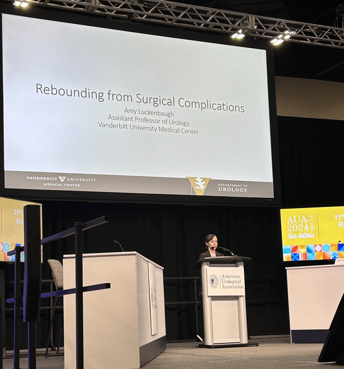 mmaidaa818's tweet photo. Very insightful talk by @AmyLuckenbaugh on Rebounding from Surgical Complications at #AUA24 https://t.co/BSPbct6Q9V