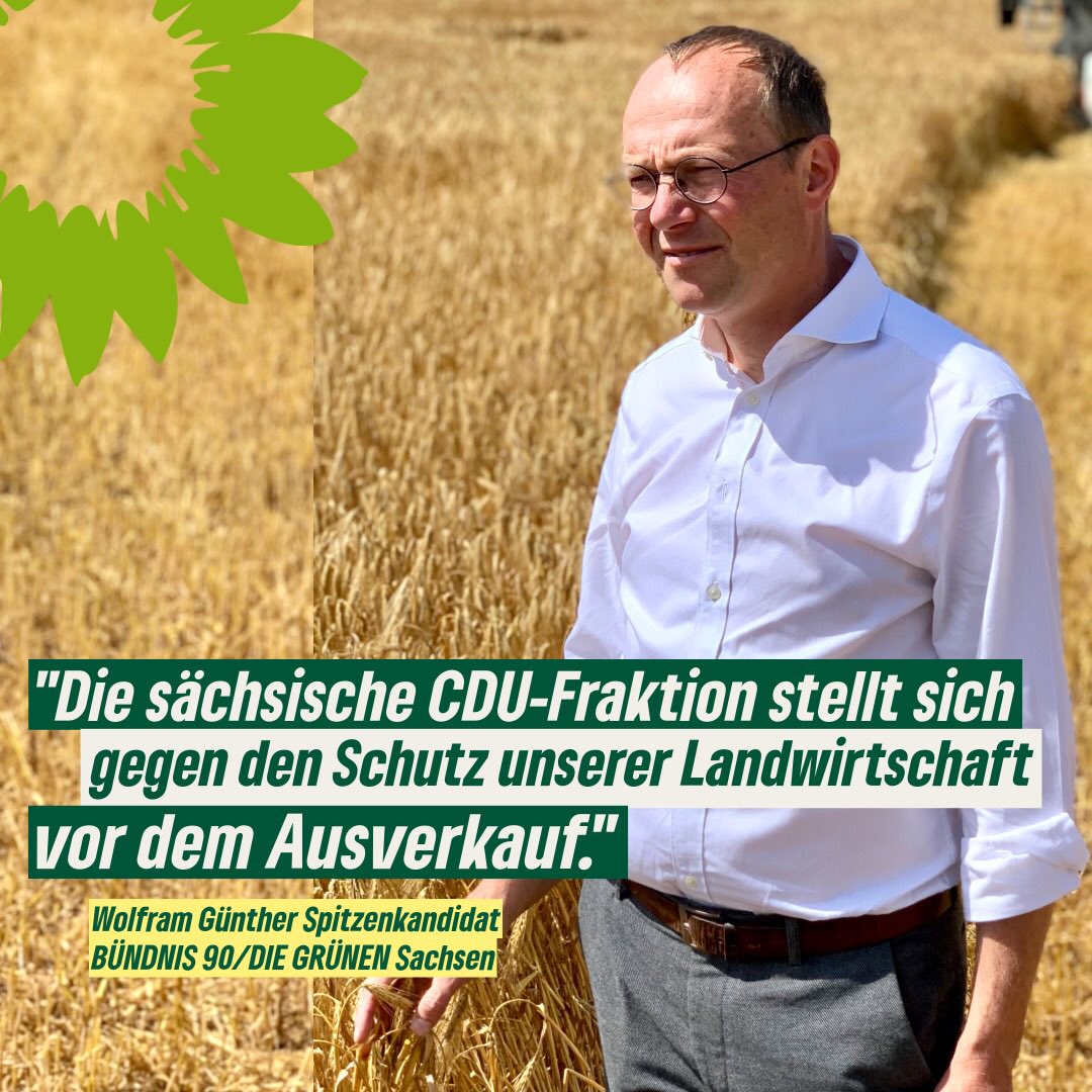 Die #CDU-Fraktion stellt sich auch heute im Landtag wieder gegen das #Agrarstrukturgesetz und damit gegen den Schutz unserer #Landwirtschaft vor dem Ausverkauf. Die CDU muss jetzt die Frage beantworten: Wie will sie die Landwirt*innen wirksam vor #Landgrabbing schützen? #saxlt