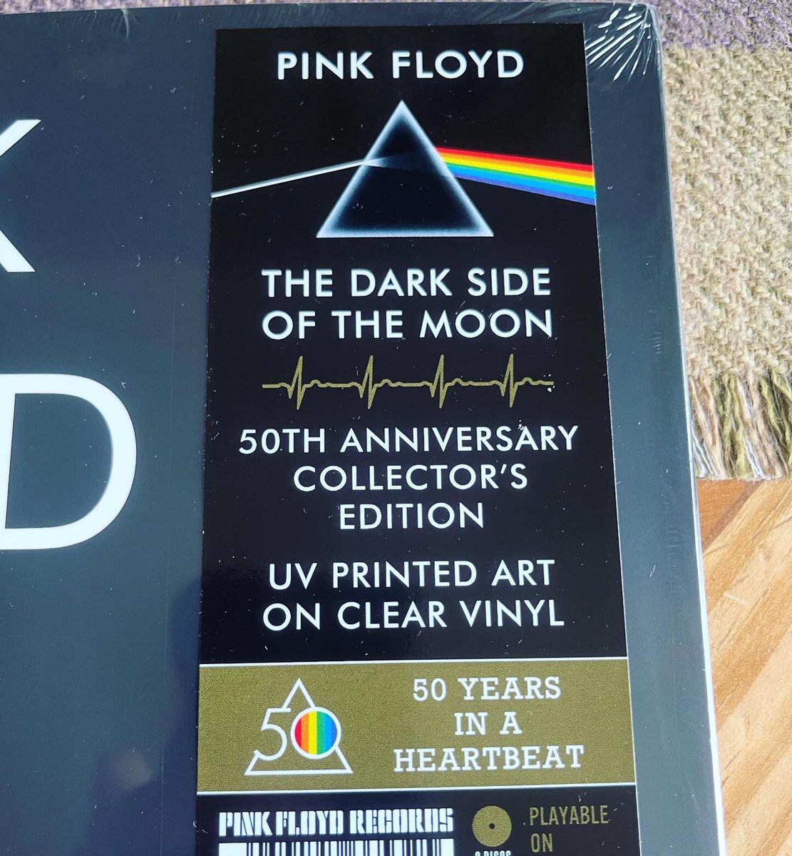 Dark Side of the Moon - because 1* copy is never enough 🎸🎷🎹🥁 (* insert as many as you want here 😉) #DarkSideOfTheMoon #PictureDisc #PinkFloyd #DarkSide #WelcomeToTheDarkSide #FiftiethAnniversary #Prism #Music #EpicAlbum