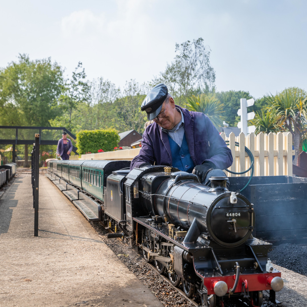 Full steam ahead for a great day out in Eastbourne! Travel behind the 1/8 scale locomotive as it meanders around the country park, enjoy a game of crazy golf, get lost in the maze, play in the adventure playground & more! Open daily until 3rd November: emsr.co.uk