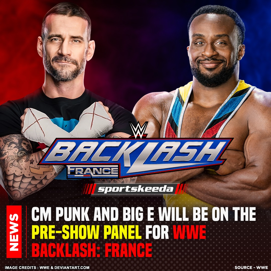 The duo is ready to cook again. 🔥
#WWE #WWEBacklash #CMPunk #BigE